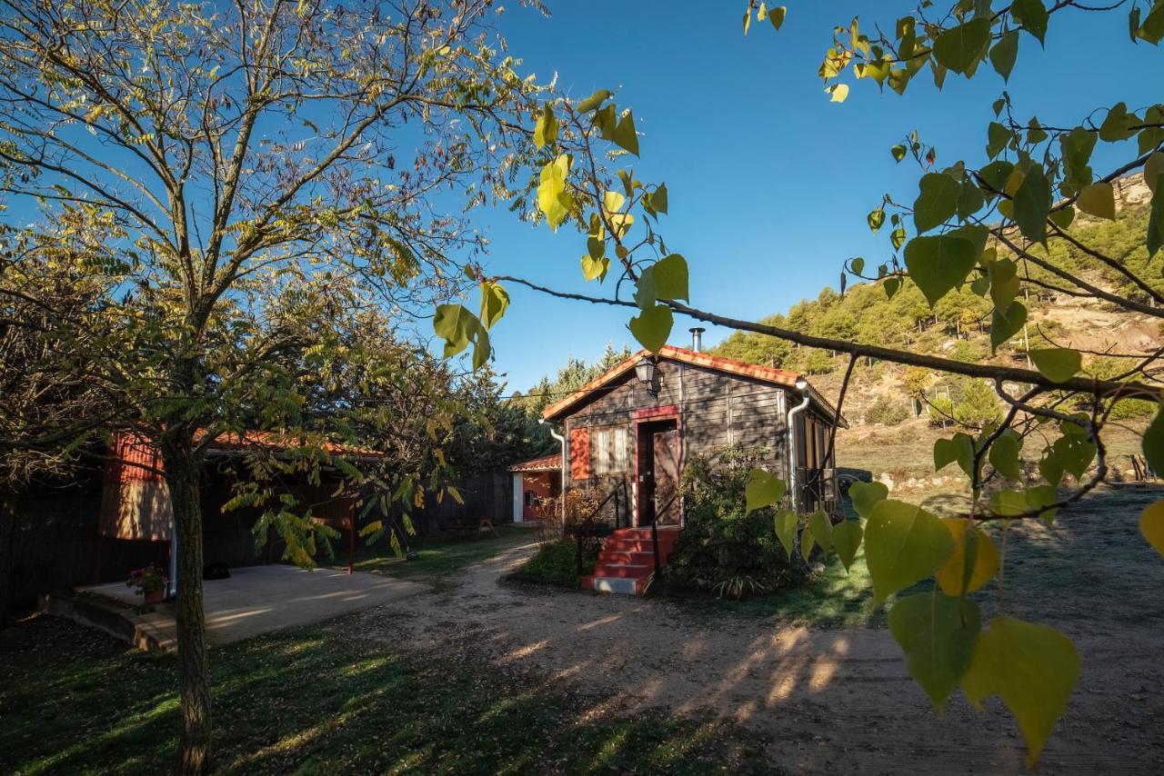 Casa Rural La Canadiense Log Cabin Guest House Buenache de la Sierra Exterior photo