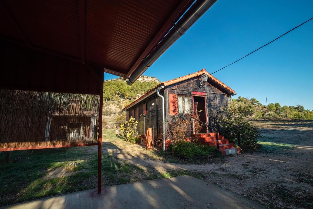Casa Rural La Canadiense Log Cabin Guest House Buenache de la Sierra Exterior photo