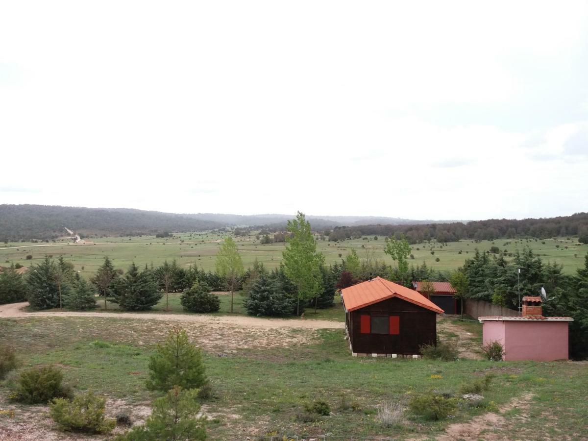 Casa Rural La Canadiense Log Cabin Guest House Buenache de la Sierra Exterior photo